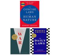 The Modern Machiavellian Series 3 Books Collection Set By Robert Greene (The Concise Laws of Human Nature, The Concise 33 Strategies of War & The Daily Laws)