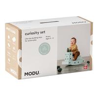 The MODU Curiosity set | Ocean Mint/Forest Green | Premium Life-Size Building Toy for Kids | 10+ Builds for Active Play & Motor Skills | Ride-On & Balance Toy | Creative Play for Toddlers, Age 0-6