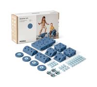 The MODU Dreamer Set | Deep Blue & Sky Blue | Premium Life-Size Building Toy for Kids | 25+ Builds for Active Play & Motor Skills | Ride-On & Balance Toy | Creative Play for Toddlers, Age 0-6
