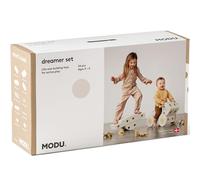 The MODU Dreamer Set | Sand Grey & Honey Yellow | Premium Life-Size Building Toy for Kids | 25+ Builds for Active Play & Motor Skills | Ride-On & Balance Toy | Creative Play for Toddlers, Age 0-6