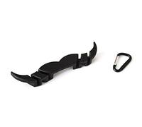 The MoGuard - Silicone Mustache Guard Drink Attachment (Black)