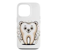 The Molar Bear Dental Assistant Dentist Tooth Pun Case for iPhone 13 Pro