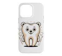 The Molar Bear Dental Assistant Dentist Tooth Pun Case for iPhone 14 Pro Max