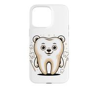 The Molar Bear Dental Assistant Dentist Tooth Pun Case for iPhone 15 Pro Max