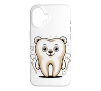 The Molar Bear Dental Assistant Dentist Tooth Pun Case for iPhone 16