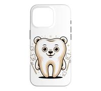 The Molar Bear Dental Assistant Dentist Tooth Pun Case for iPhone 16 Pro