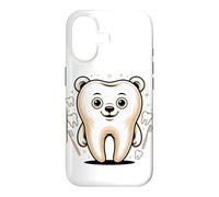 The Molar Bear Dental Assistant Dentist Tooth Pun Case for iPhone 17