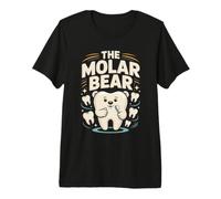 The Molar Bear Pediatric Dentist Dentistry Premium T-Shirt