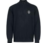 The Mole The Little Mole - Half-zip Jumper Knit jumper black M