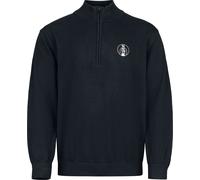 The Mole The Little Mole - Half-zip Jumper Knitted Jumper black L