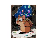 The Mole's Memory Fragments (1) Tin Sign Vintage Metal Pub Club Cafe Bar Home Wall Art Decoration Poster Retro 12x16inch(30x40cm)