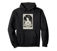 The Mom Tarot Card Coffee New Mom Aesthetic Pullover Hoodie
