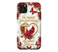 The Moment My Heart Changed Forever Memorial Cardinal Case for iPhone 11 Pro Max