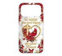 The Moment My Heart Changed Forever Memorial Cardinal Case for iPhone 17 Pro Max