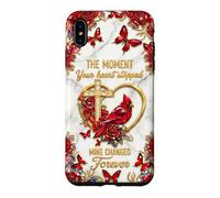 The Moment My Heart Changed Forever Memorial Cardinal Case for iPhone XS Max