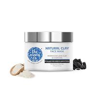 The Moms Co. Natural Clay Face Mask with Moroccan Lava Clay & Activated Charcoal | For Women & Men Control Acne, Tighten Pores & Brightens l Normal to Oily Skin-100 Gm
