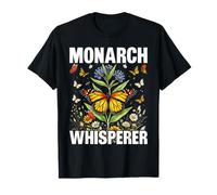 The Monarch Whisperer Butterfly Lifecycle Metamorphosis T-Shirt