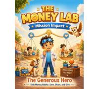 The Mone Lab: The Generous Hero: Financial Literacy Workbook for Kids to Learn Smart Giving, Saving Money, and Helping Others (The Money Lab: Smart Kids Series)