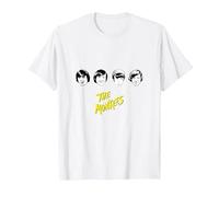The Monkees B&W Faces T-Shirt, Men, White, 6X-Large
