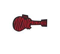 The Monkees Pop Rock Red Patch Badge Embroidered Iron on Applique Souvenir Accessory