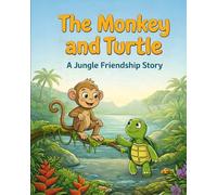 The Monkey and Turtle: A Jungle Friendship Story About Kindness, Patience, and Teamwork for Kids Ages 3-11