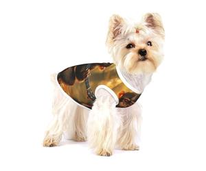 The Monkey Playing Guitar Print Pet Clothes for Small Dogs and Cats - Soft Cotton Dog Pajamas, Cat Outfit, for Chihuahuas, Dachshund Clothes, Puppy Clothes Small