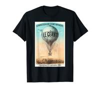 The Monster Balloon Le Géant 1865 Hot Air Balloons France T-Shirt