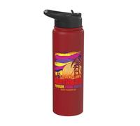 The Monster Creatures Moth Man Virginia Halloween Cryptid Stainless Steel Insulated Water Bottle