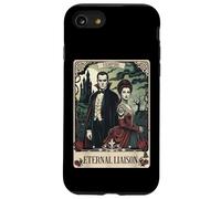 The Monster Frankenstein And Bride Lovers Tarot Card Case for iPhone SE (2020) / 7/8