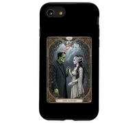 The Monster Frankenstein And Bride Lovers Tarot Card Case for iPhone SE (2020) / 7/8