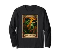 The Monster Frankenstein and Bride The Lovers Women Men Long Sleeve T-Shirt