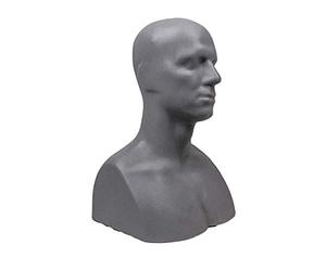 The Monster Makers Life Size"Ed Head" Head Armature for Mask Making and Clay Busts by The Monster Makers