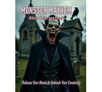 The Monster Mayhem Adult Coloring Book: Release your stress and Unleash your creativity: Confront your Nightmares (The Explore the Darkness Collection)