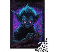 The Monster Wooden Puzzles 1000 Piece Jigsaw Puzzles for Adults Educational Game Challenge Toy Christmas Eve Gifts 1000pcs (75x50cm)