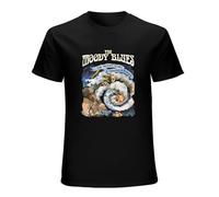 The Moody Blues A Question of Balance Men Black T-Shirt Print Unisex Cotton Tee Shirt XXL