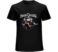 The Moody Blues T Shirt Men Casual Short Sleeves Novelty Shirt Tee Tops Black