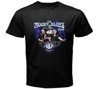 The Moody Blues-ur Music Legend Retro Men's T-ShirtT Shirt Casual Round Neck Easy Tee Comfortable Tees Black L