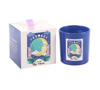 The Moon Amethyst Crystal Chip Candle