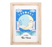 The Moon Celestial Framed Wall Print