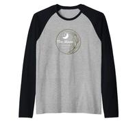 The Moon Grounds My Spirit Quote Lunar Phases Celestial Moon Raglan Baseball Tee