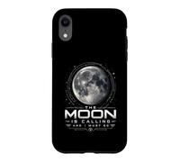The Moon is Calling and I Must Go Lunar Astronomy Lover Case for iPhone XR