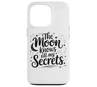 The Moon Knows All My Secrets Celestial Vibes Case for iPhone 13 Pro