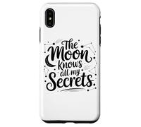 The Moon Knows All My Secrets Celestial Vibes Case for iPhone XS Max