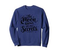 The Moon Knows All My Secrets Celestial Vibes Sweatshirt