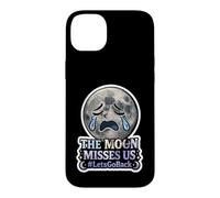 The Moon Misses Us #LetsGoBack Crying Sad Moon Case for iPhone 14 Plus