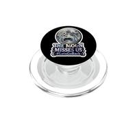 The Moon Misses Us #LetsGoBack Crying Sad Moon PopSockets PopGrip for MagSafe