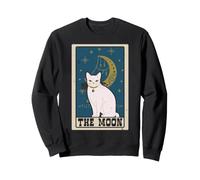 The Moon Tarot Card Shaman Fortune Telling Sweatshirt