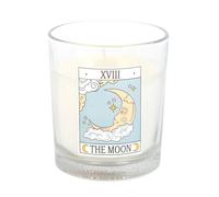 The Moon Vanilla Vintage Tarot Scented Candle Something Different Teal One Size