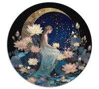 The Moon's Spiritual Daughter, The Lotus Flower Puzzle 1000pcs (67.5x67.5cm) Puzzles, Die Für Erwachsene Und Personen Ab 14 Jahren Geeignet Sind