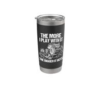 The More I Play with It The Bigger It Gets 4x4 Rock Crawler Stainless Steel Insulated Tumbler